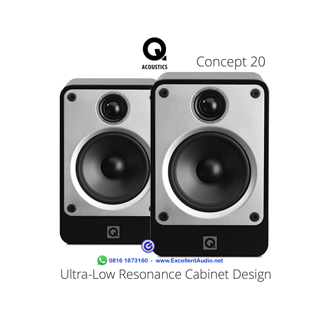 Q Acoustic Concept20 Concept 20 bookshelf pasif speaker