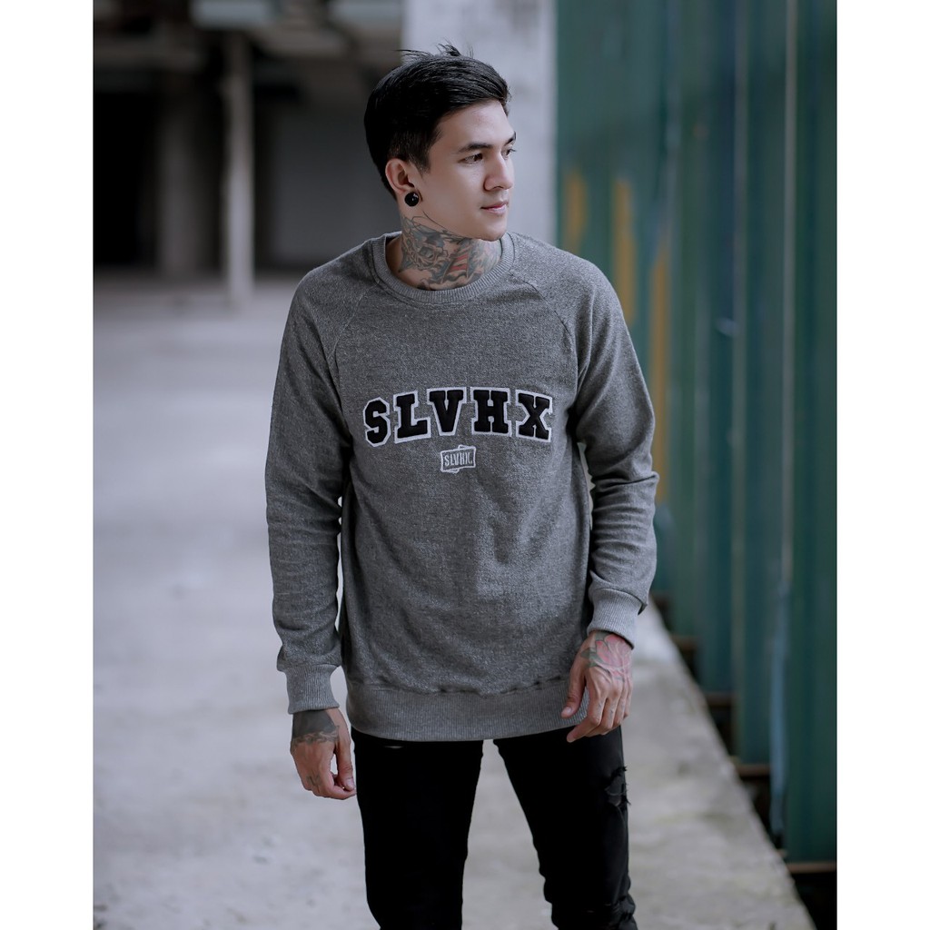 Sweater Hoodie Salviohexia Sweater Pria Unisex Sweater Slvhx Full Bordir