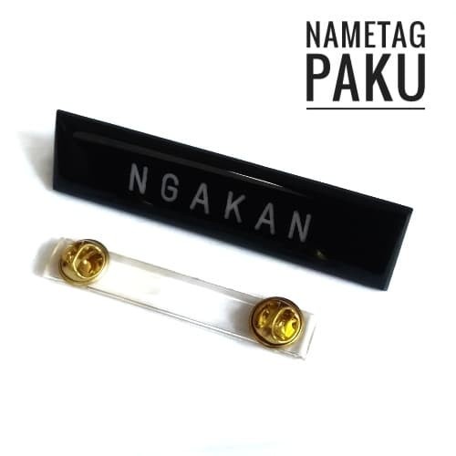 

Jualan Nametag Nama Dada Doff Resin Paku Manset Terlaris