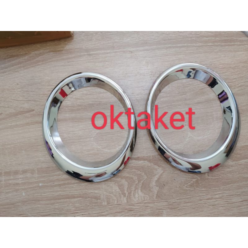 cover ring foglamp new terios 2012-2014 sporty chrome jsl