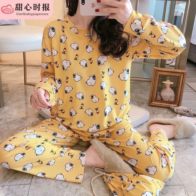 baju tidur wanita import karakter Import premium /lengan pjg/ PP-2