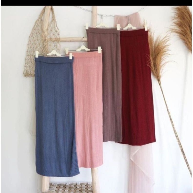 ROK SPAN RAJUT PREMIUM