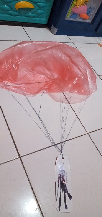 Mainan Parasut Besar Terjun Payung Lempar Jadul Murah