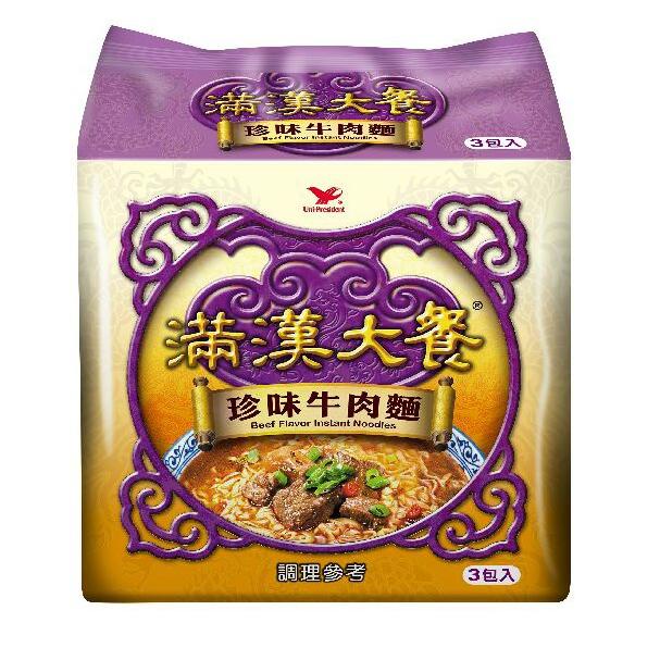 

[KODE YKGFF] MIE INSTAN SAPI TAIWAN MANHAN NOODLES ISI 3 BUNGKUS