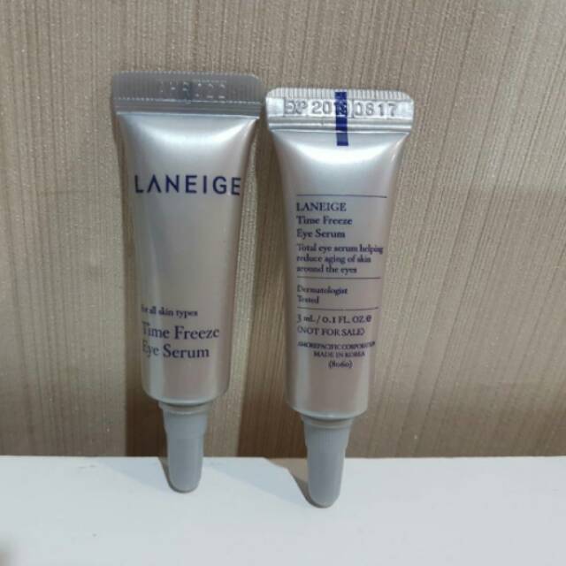 Jual Laneige Time Freeze Eye Serum 3ml Shopee Indonesia
