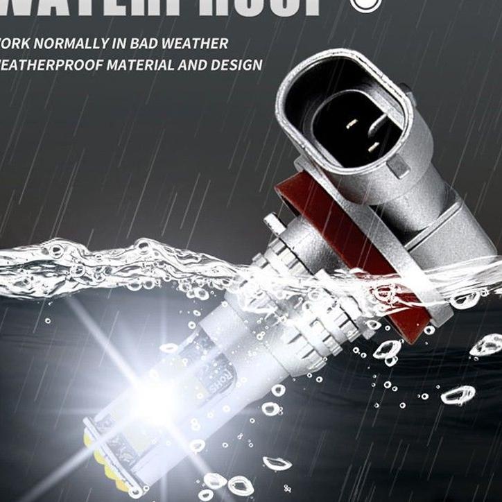 LED FOGLAMP H8 H11 H16 DUA WARNA PUTIH KUNING AVANZA XENIA AGYA AYLA ERTIGA JAZZ BRIO MOBILIO RUSH T