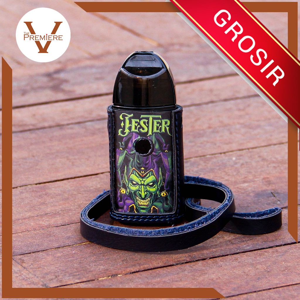 Preva Case Pod Jester Pod Lanyard Leather Cover Sleeve Jester Pod