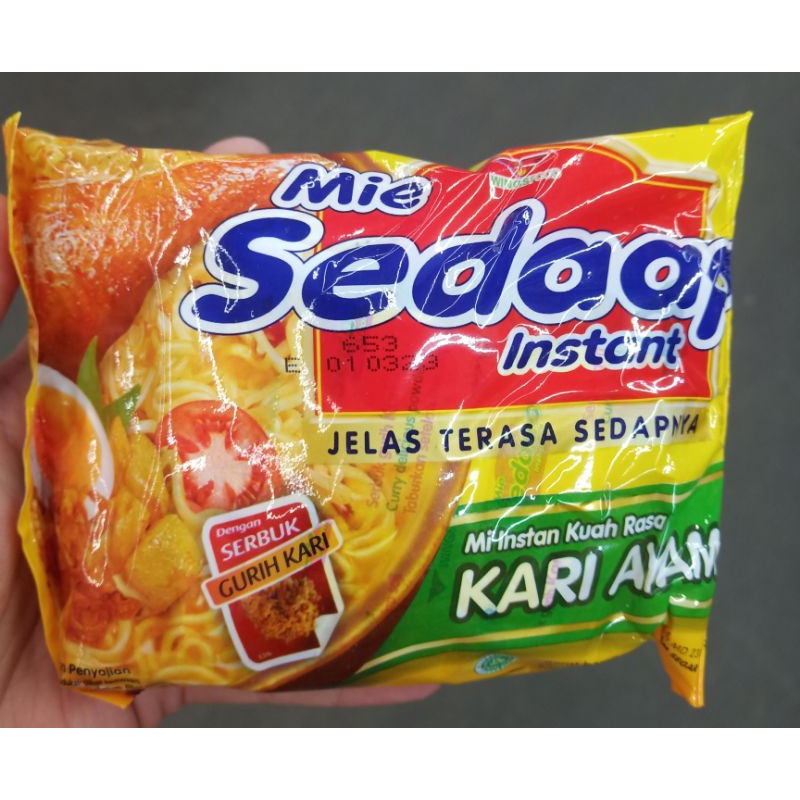 

Mie sedaap instant mi instan kuah rasa kari ayam