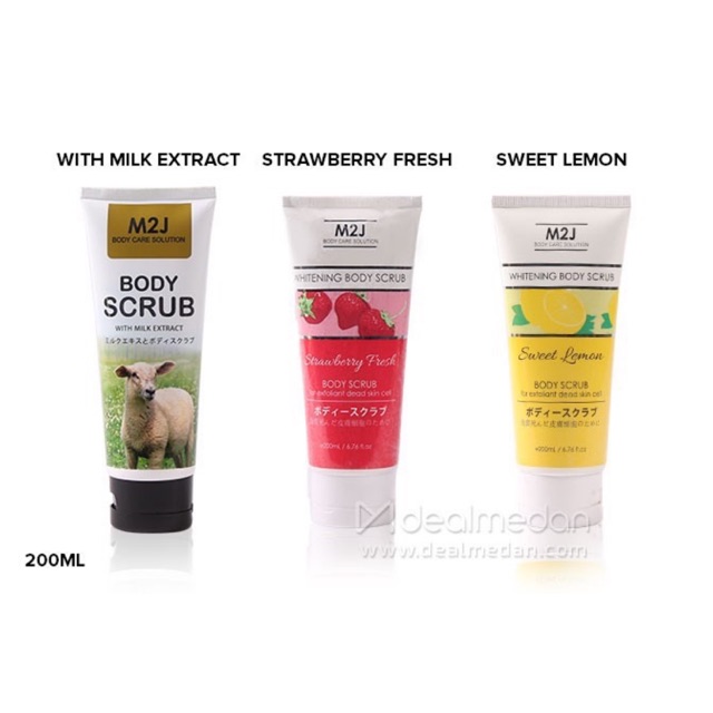 [ 250 ml ] M2J BODY SCRUB ORIGINAL / M2J bodyscrub