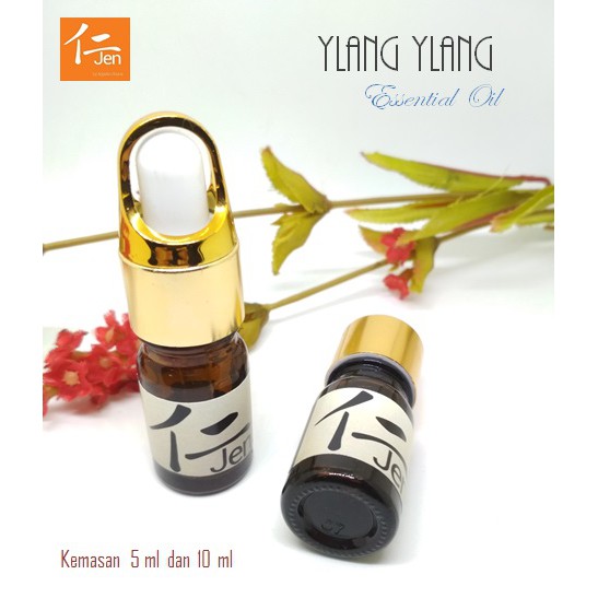 JEN 5ml Ylang-Ylang Complete Essential Oil | Organic Ecocert Certified - Minyak Kenanga Philipina