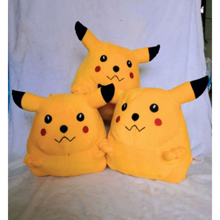 SNI BONEKA POKEMON PIKACHU kado pacar anak perempuan teman laki pria wanita    gemes import ori premium original JUMBO BESAR MINI KECIL  everly.id everlyid gemoy lucu