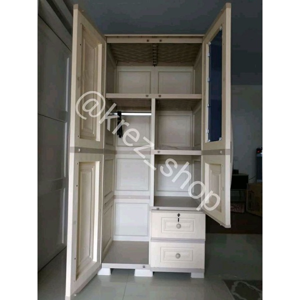 Lemari plastik /Olymplast OTC 2P Modern