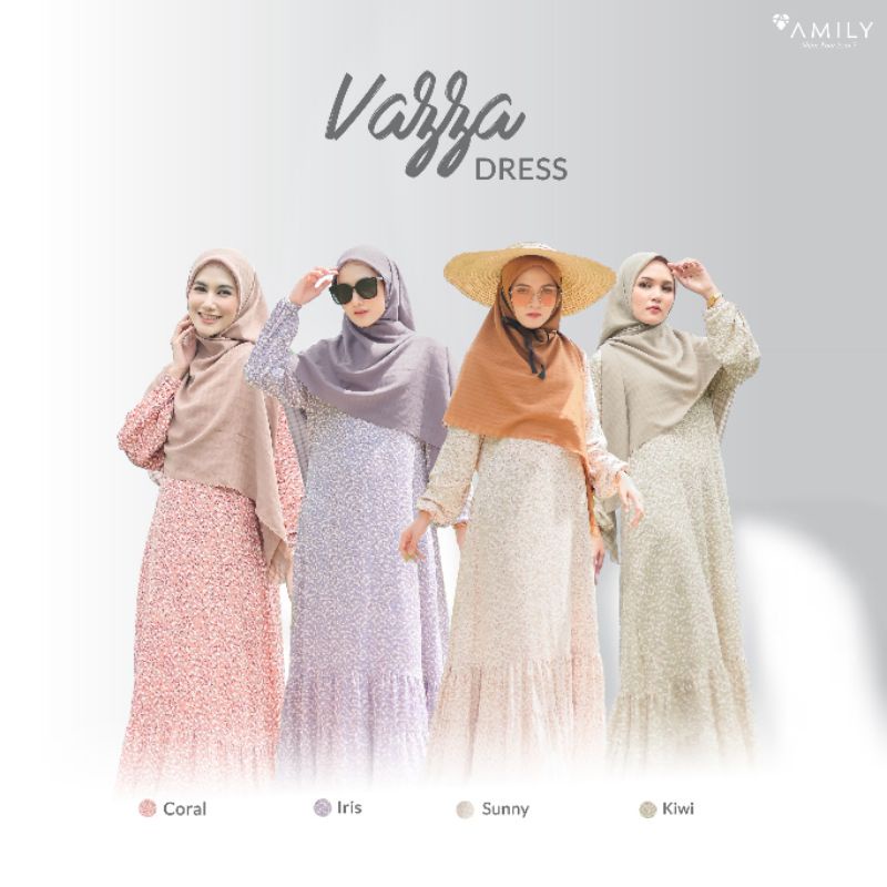 Busana Muslim Vazza Dress by Amily Hijab