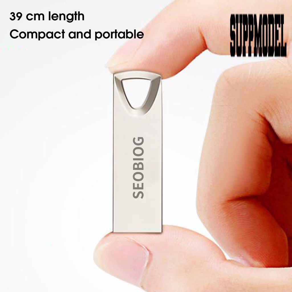 &lt; Suppmodel &gt; Flashdisk USB 3.0 1TB / 2TB Plug &amp; Play Bahan Logam Tahan Air Untuk Komputer