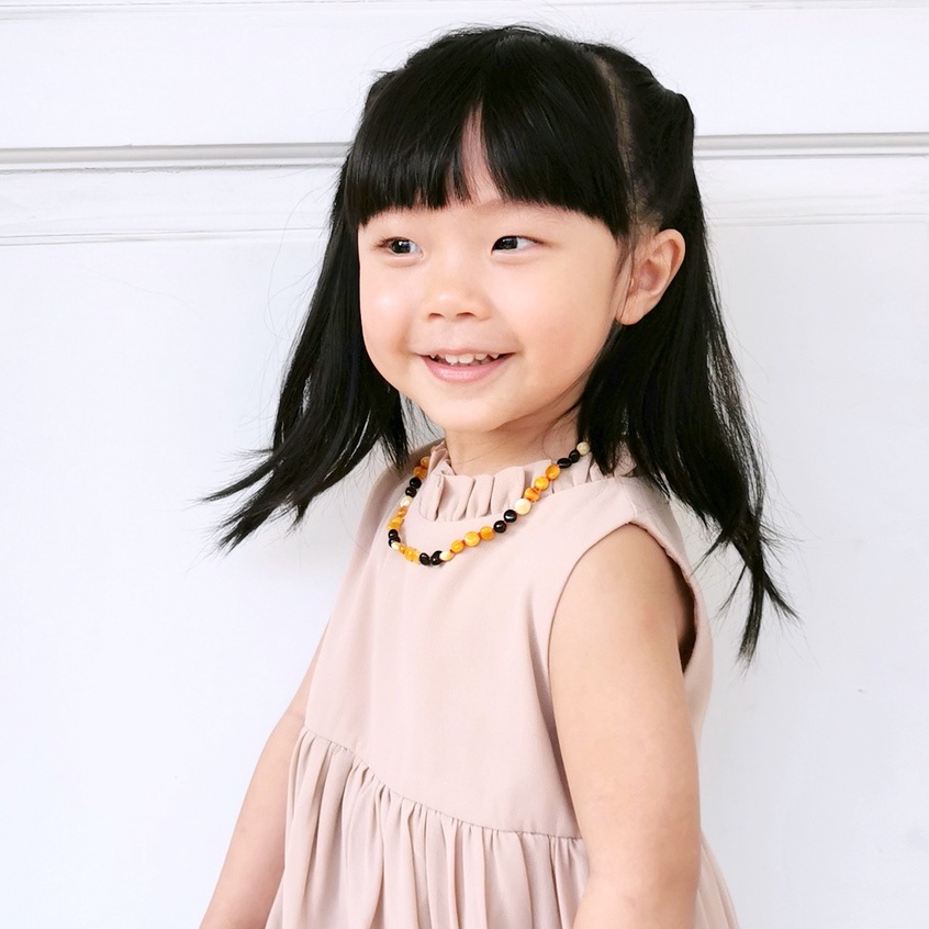 CJN28 KALUNG BALTIC AMBER SIZE JUNIOR BY CARLIS BABY