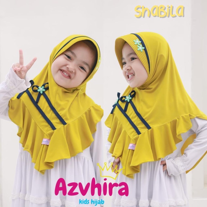 hijab anak SHABILA BY AZVHIRA KIDS jilab jersey murah