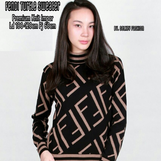 fendi turtle sweater