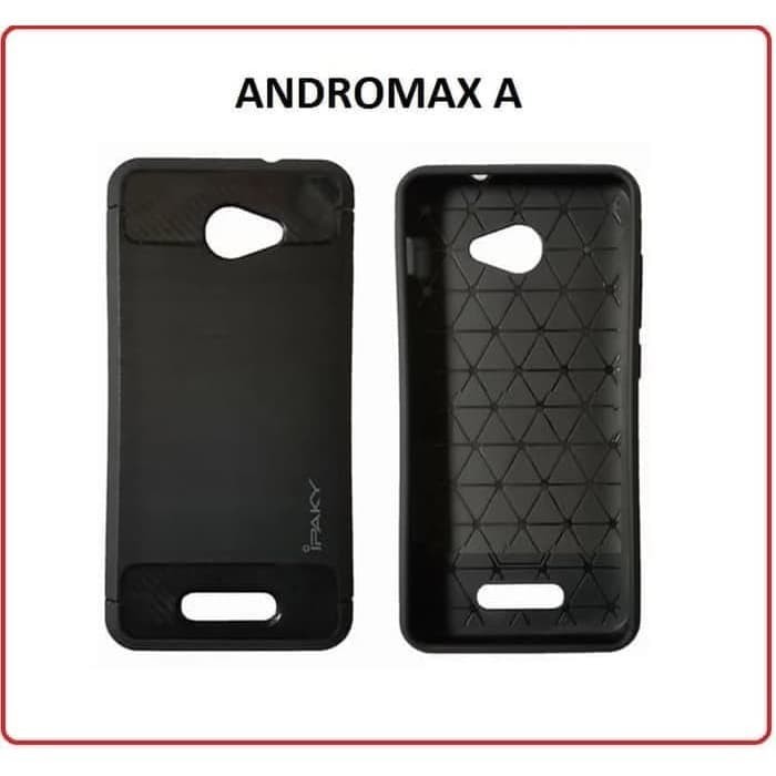 ANDROMAX A ANDROMAX L Silicon Carbon Slim Fit Soft Case Premium