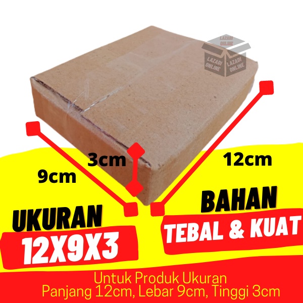 

KARDUS PACKING 12x9x3 box kotak packing pack kardus packing murah PROMO