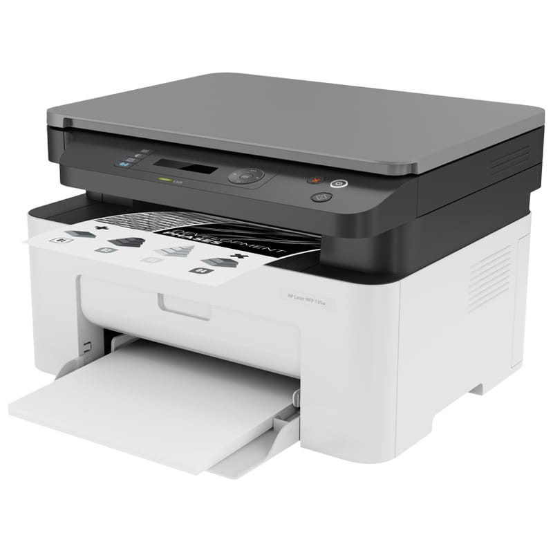 PRINTER HP LASERJET M135W ALL IN ONE WIRELESS / HP LASER JET M 135W / M 135 W AIO PRINT SCAN COPY WIFI GARANSI RESMI