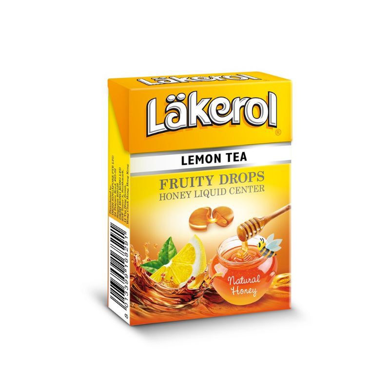 

LAKEROL FRUITY DROPS LEMON TEA 40 GR