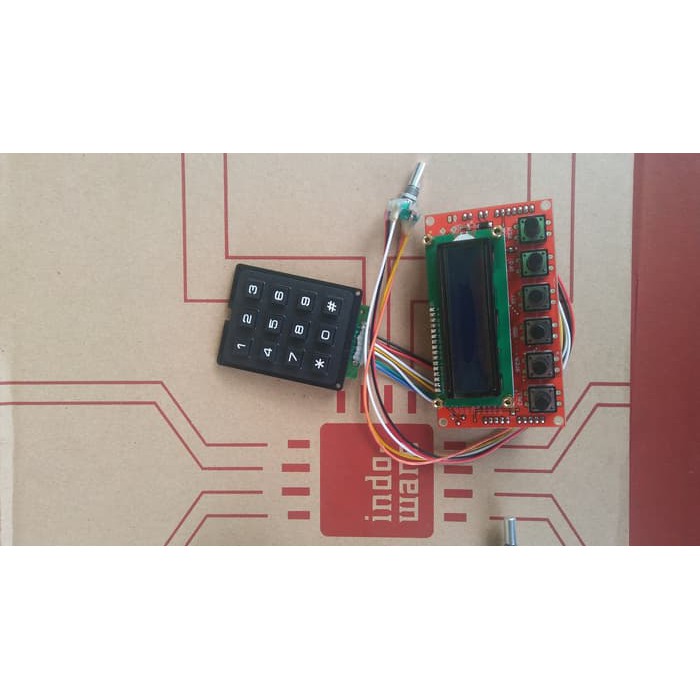 DDS Controller TANPA MODUL DDS AD985x paket rotary encouder dan keypad