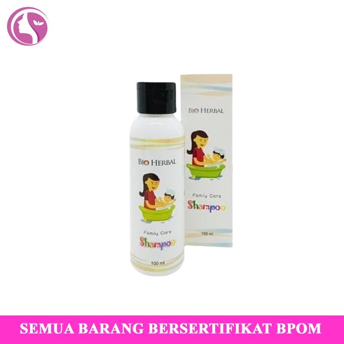 BIO HERBAL FAMILY CARE SHAMPOO KUTU 100ML - SHAMPO KUTU BIO HERBAL