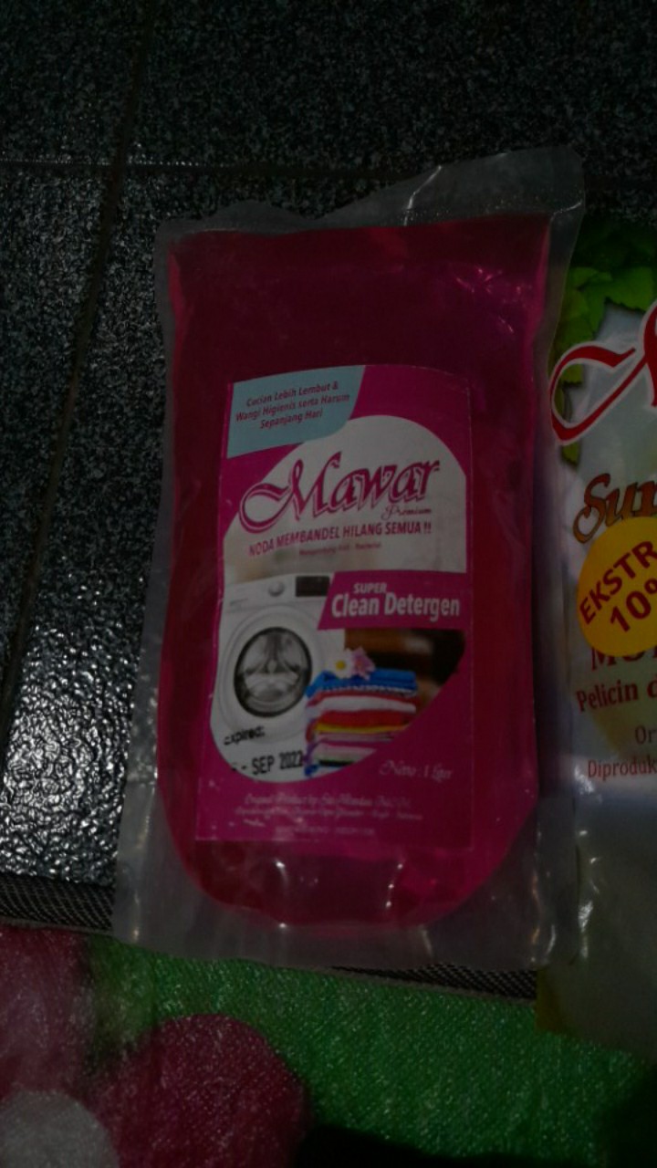 [free Ongkir Jtr Jnt Sicepat] Detergen Mawar Super Clean Sabun Cair 1 Liter Mawar Super Laundry