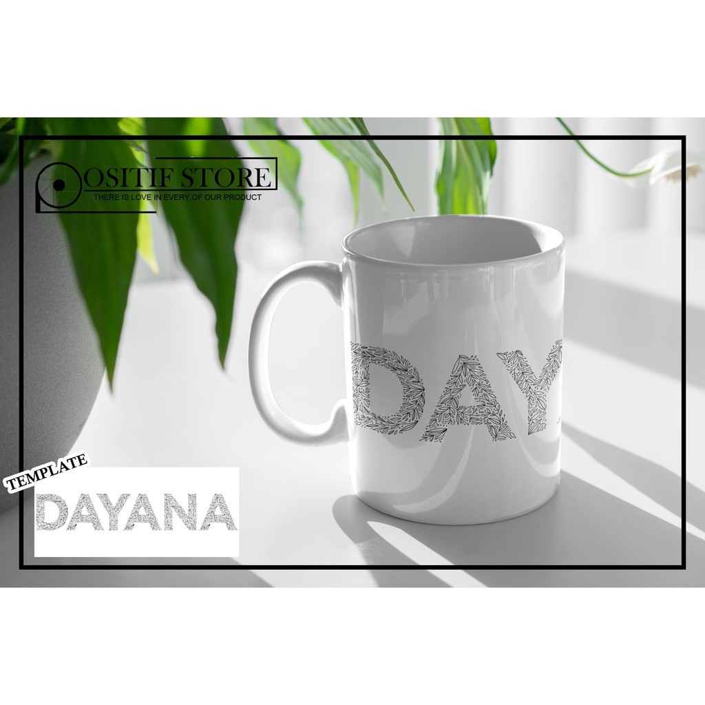 Gelas Mug Custom Nama - Mug Custom Ulang Tahun - Mug Custom Murah