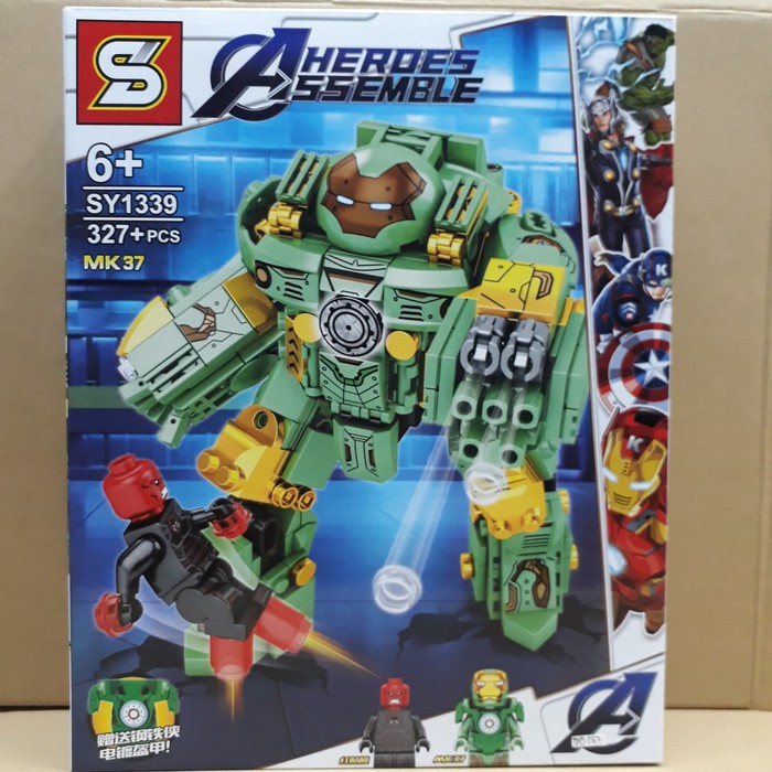 ITN - Brick SY1339 HulkBuster MK37 Armor ironman Avengers