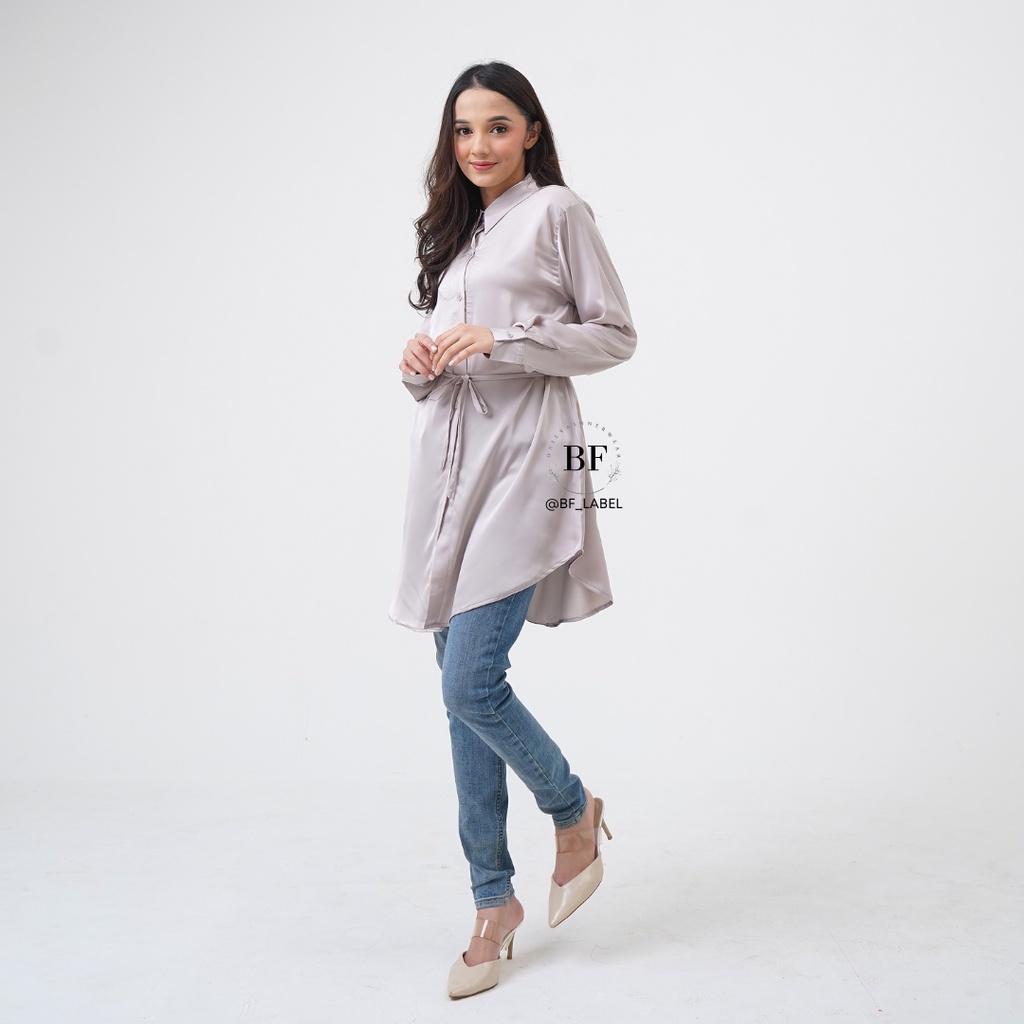 BF Label - Carissa Tunic | Tunik premium silk | Korean style