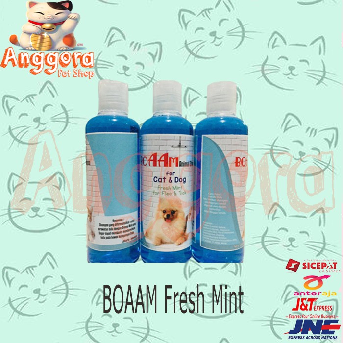 Shampoo wangi anti kutu untuk Anjing Kucing - BOAAM All Varian