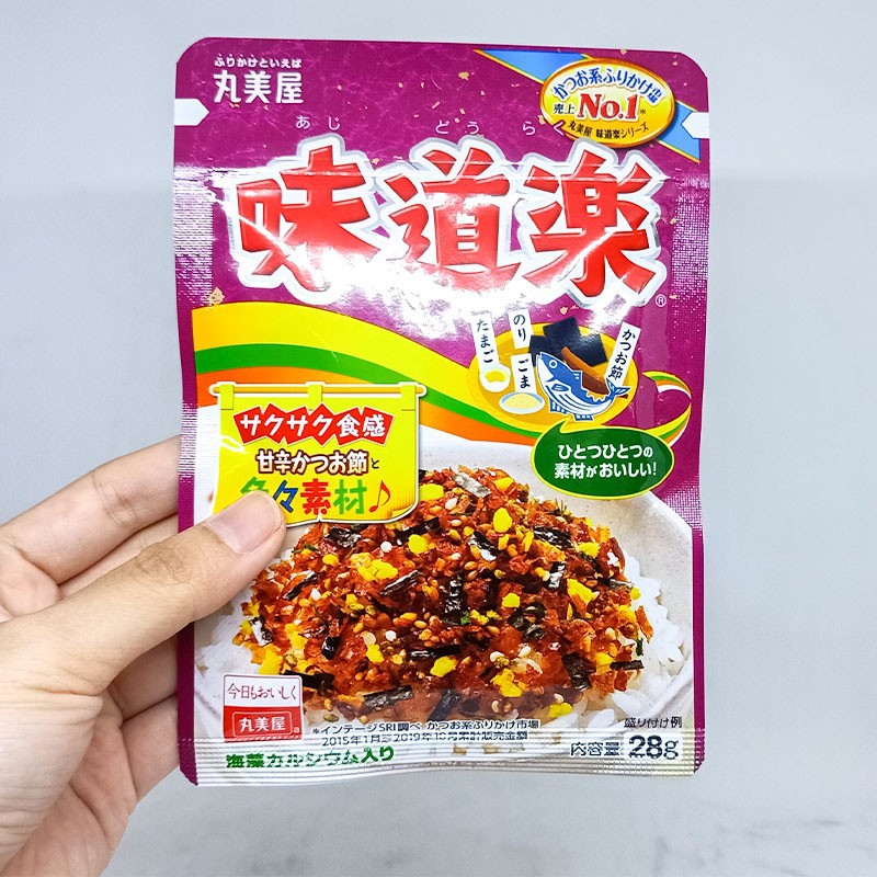 

[Kids Favorite] Marumiya Furikake : Ajidoraku 28g [Non MSG]