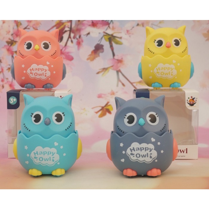 Mainan Anak / Mainan Bayi / Mainan Running Owl / Mainan Happy Owl / Mainan Mobil Happy Owl