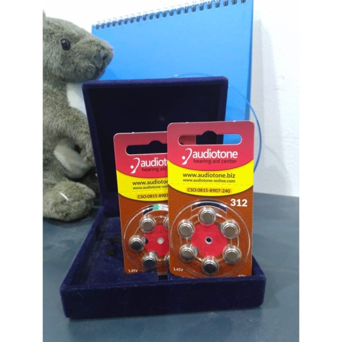 Original Penawaran Terbaru Baterai Alat Bantu Dengar Audiotone By Rexton Size 312 Exp Baru