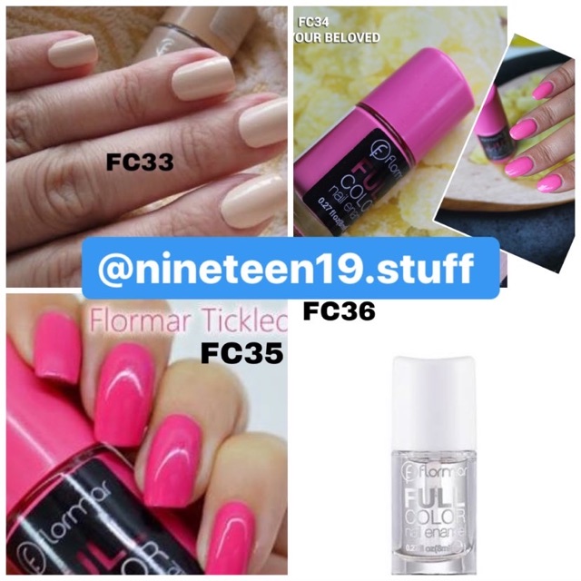Kutek Halal Flormar Full Color (FC33 - FC34 - FC35 - FC36)