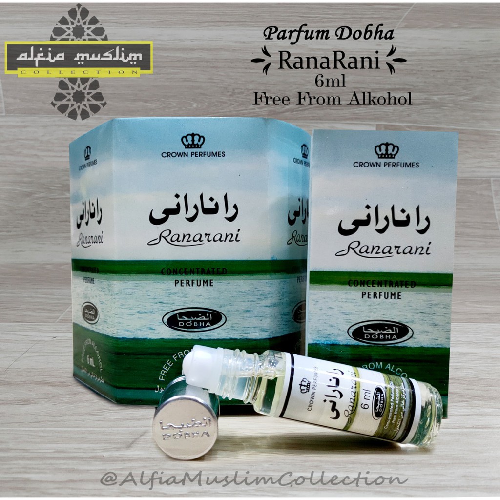 Parfum Dobha Musk Al Roosah 6 ML 1 BOX Isi 6 Pcs