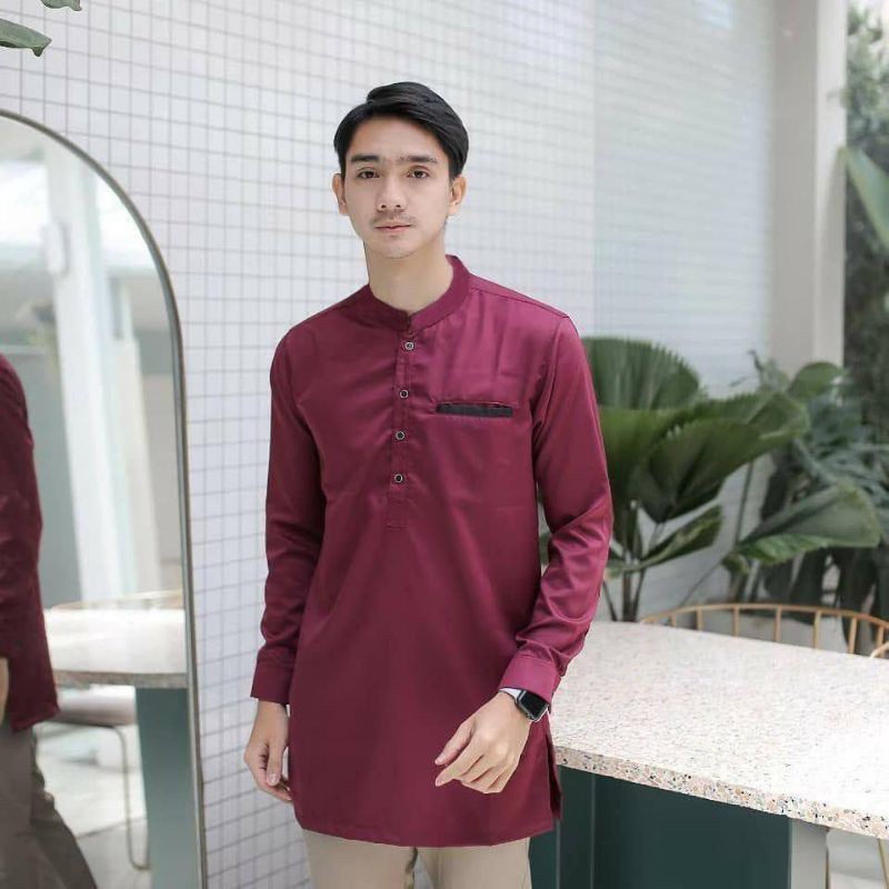 Koko Kurta Toyobo Lengan panjang/pendek