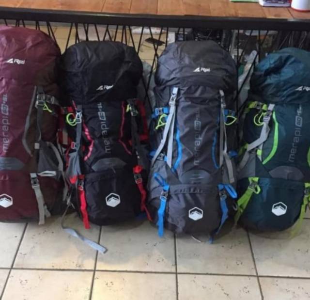 Tas Gunung Rei Merapi 60+5L Tas Carrier Rei Merapi 60L