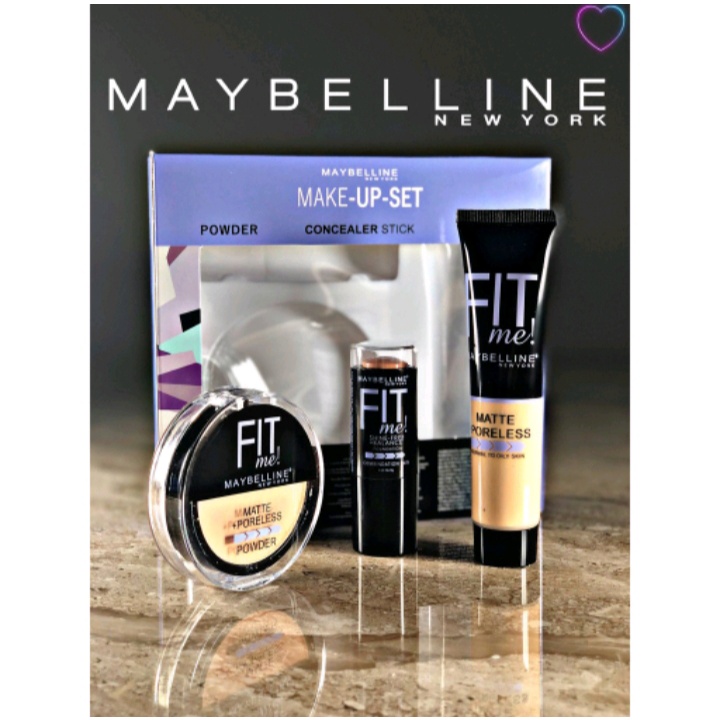 Paket Kosmetik Maybelline Super Lengkap Hemat 7 in 1 - Paket Make Up Maybelline Lengkap Murah 7 in 1