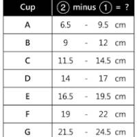 Bra Size Charts | Shopee Indonesia