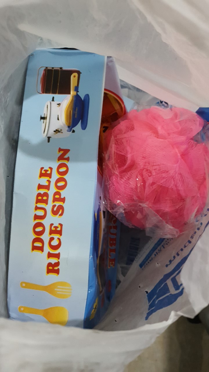 Centong Nasi Anti Lalat Higienis New Double Rice Spoon