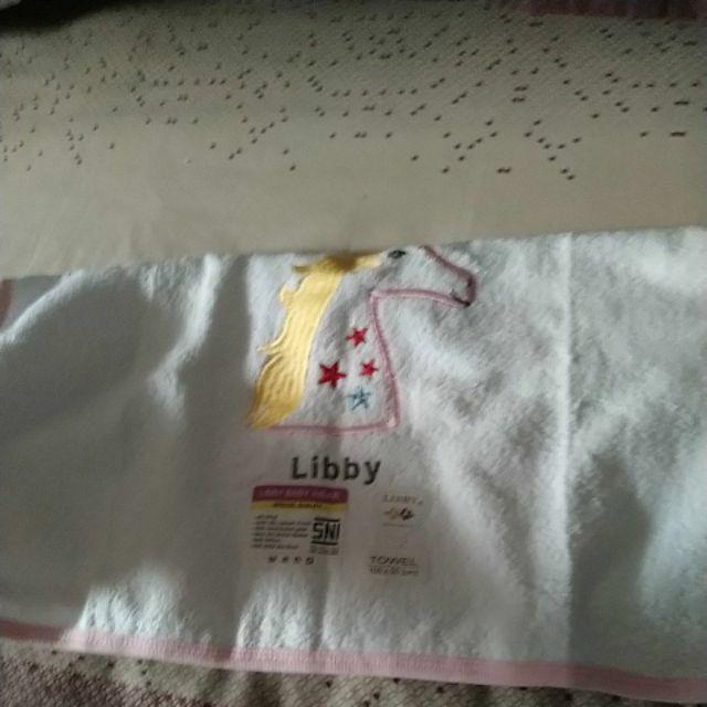 Promo 8.8 Handuk Putih Libby 105 X 50 Cm