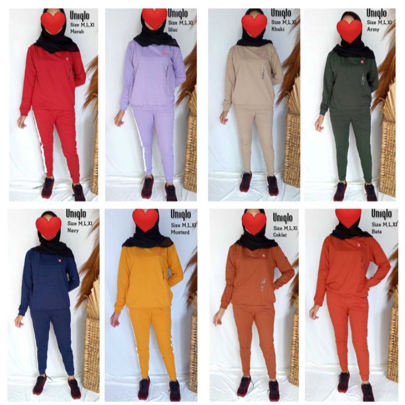 OneSet UNIQLO (Sweater & Training)