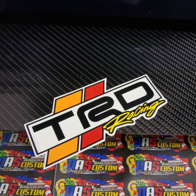 Sticker printing TRD Racing