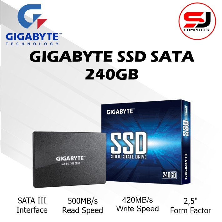 SSD 240 GB GIGABYTE Solid State Drive 2.5&quot; SATA