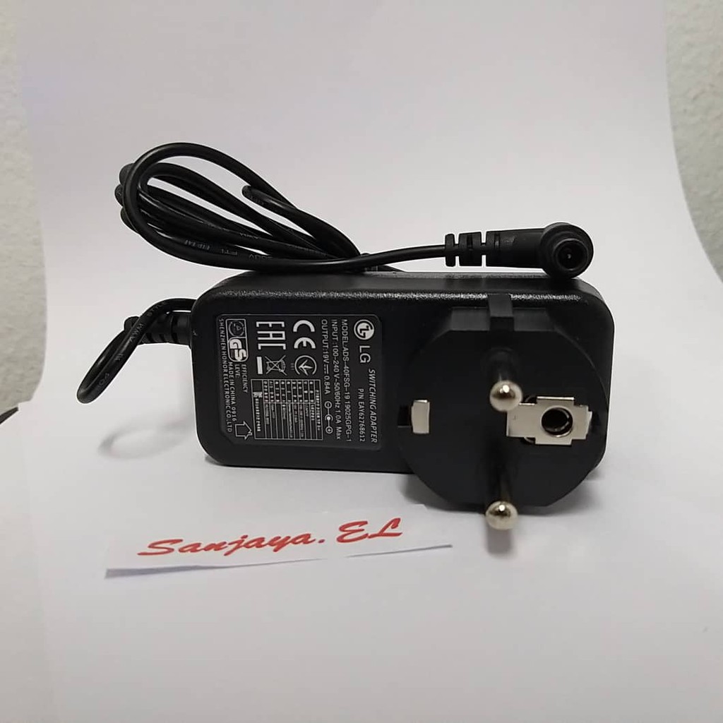 Adaptor Original TV/MonitorLCD-LED LG 19V 1.7A/0.84A