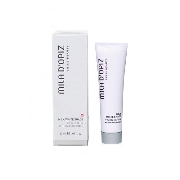 MILA D'OPIZ White Shade Vision Serum With UV Protection 30ml | 100ml | Miladopiz | Serum Flek | Flek Membandel | Ampuh