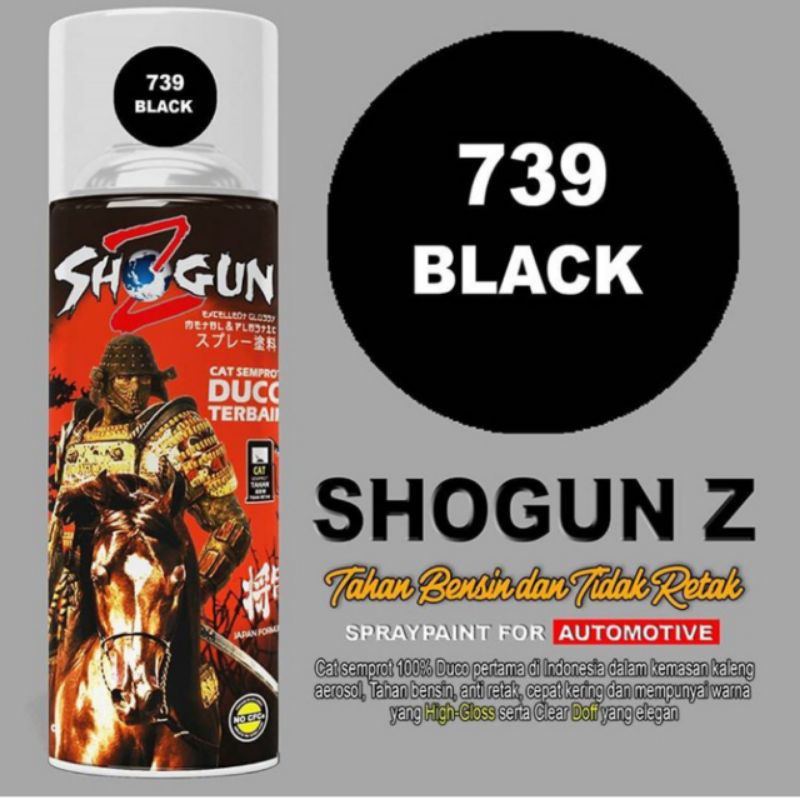 CAT SEMPROT EPOXY DUCO SHOGUN Z/ 739 BLACK