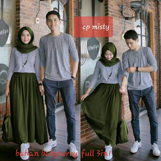 20+ Ide Baju Couple Lebaran Remaja